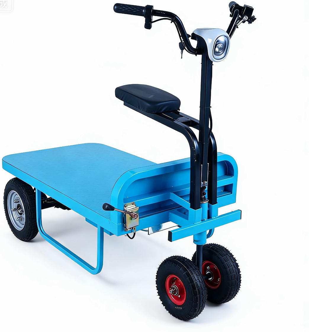 倒骑驴式大棚运输车